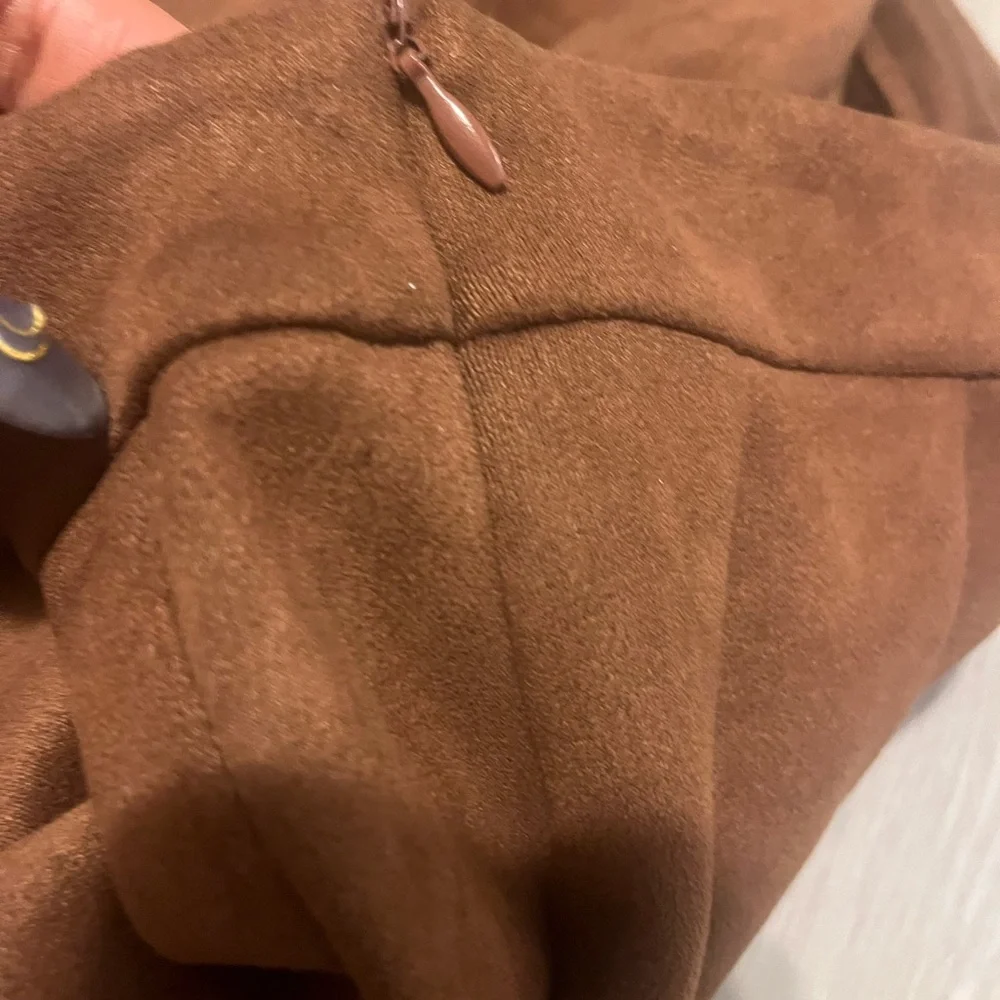 & Other Stories Chocolate‎ Brown Skater Skirt